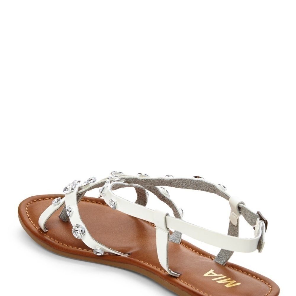 MIA Rhinestone Sandals - Picture 4 of 5